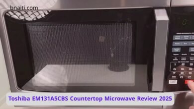Toshiba EM131A5CBS Countertop Microwave Review 2025