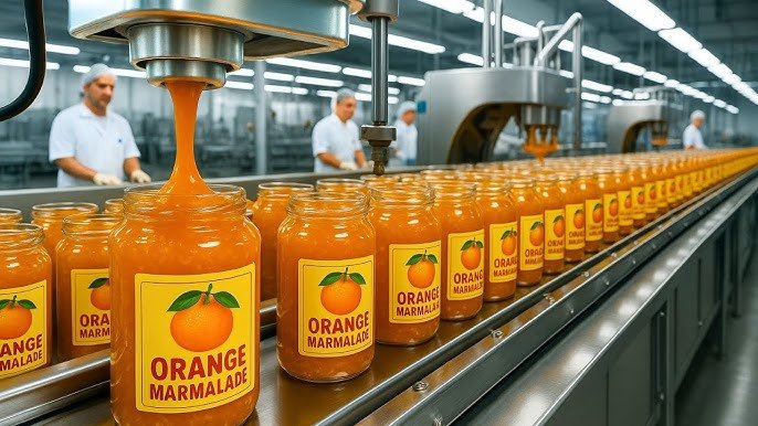 Industrial Marmalade Production