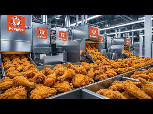 Popeyes Chicken Production Process