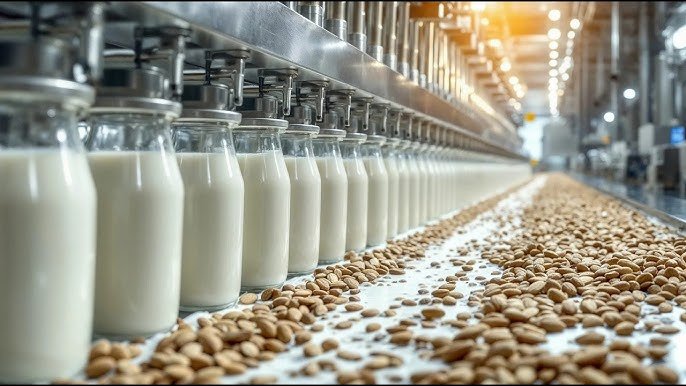 How Almond Milk Is Made: The Complete Industrial Production Process 1 How Almond Milk Is Made