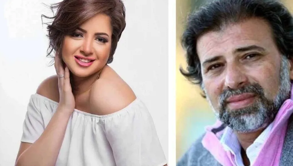 صورة بها الفنانة منى فاروق ضمن الحديث عن سكس خالد يوسف مع منى فاروق